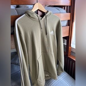 Adidas original pastel green hoodie.
